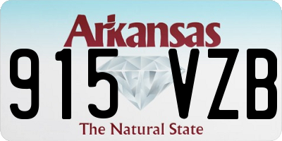 AR license plate 915VZB