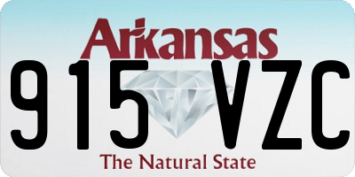 AR license plate 915VZC