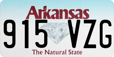 AR license plate 915VZG