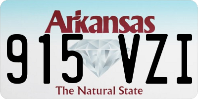 AR license plate 915VZI