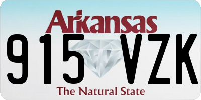 AR license plate 915VZK