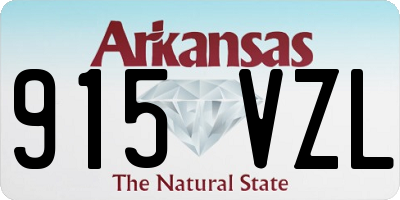 AR license plate 915VZL