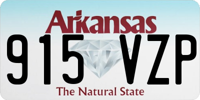 AR license plate 915VZP