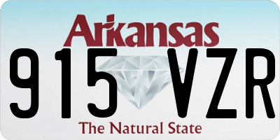 AR license plate 915VZR