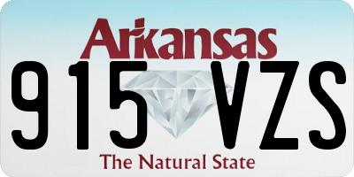 AR license plate 915VZS