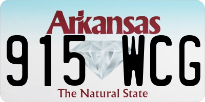 AR license plate 915WCG