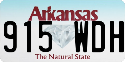 AR license plate 915WDH