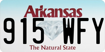 AR license plate 915WFY