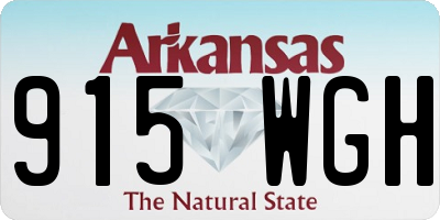AR license plate 915WGH