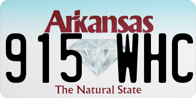 AR license plate 915WHC