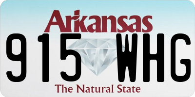 AR license plate 915WHG
