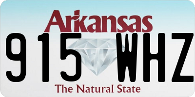 AR license plate 915WHZ