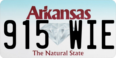 AR license plate 915WIE