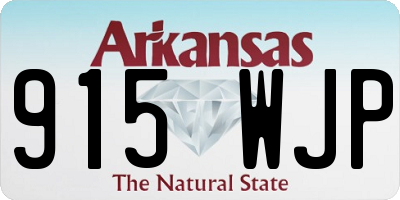 AR license plate 915WJP