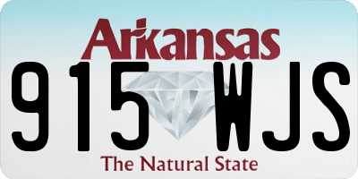 AR license plate 915WJS