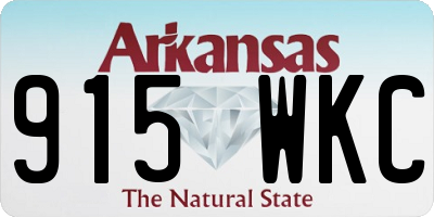 AR license plate 915WKC