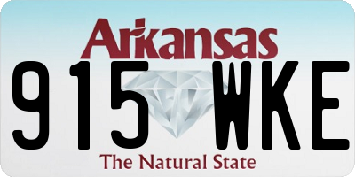 AR license plate 915WKE