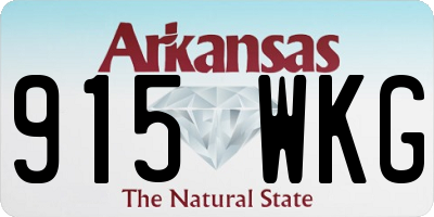AR license plate 915WKG