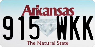 AR license plate 915WKK