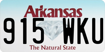 AR license plate 915WKU