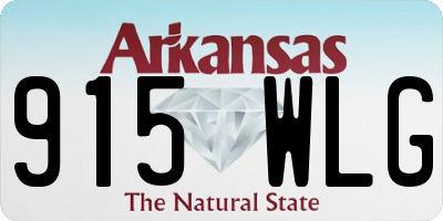AR license plate 915WLG