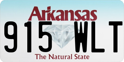AR license plate 915WLT