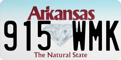 AR license plate 915WMK