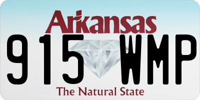 AR license plate 915WMP