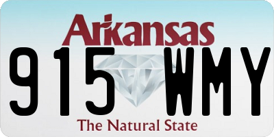 AR license plate 915WMY
