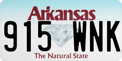AR license plate 915WNK