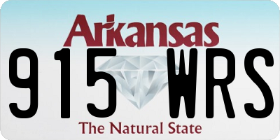 AR license plate 915WRS