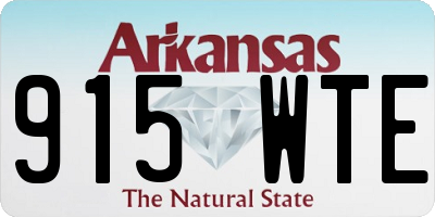 AR license plate 915WTE