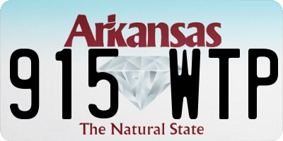 AR license plate 915WTP