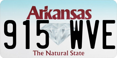 AR license plate 915WVE