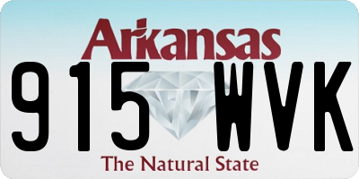 AR license plate 915WVK