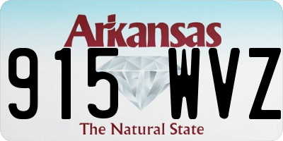 AR license plate 915WVZ