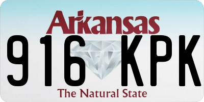 AR license plate 916KPK