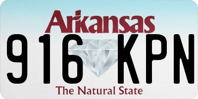 AR license plate 916KPN