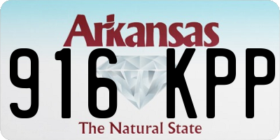 AR license plate 916KPP