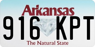 AR license plate 916KPT