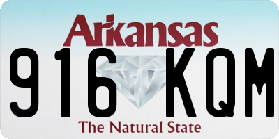AR license plate 916KQM
