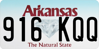 AR license plate 916KQQ