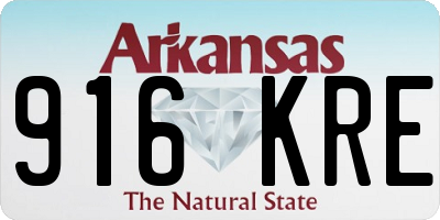 AR license plate 916KRE