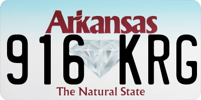AR license plate 916KRG