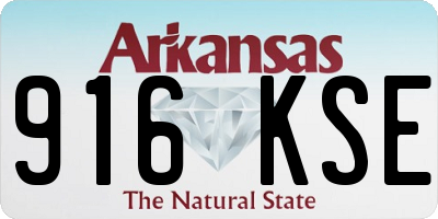 AR license plate 916KSE