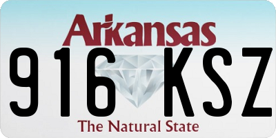 AR license plate 916KSZ