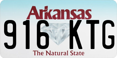 AR license plate 916KTG