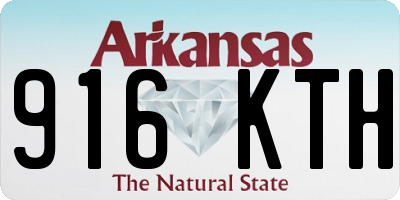 AR license plate 916KTH