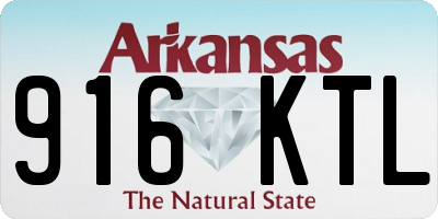 AR license plate 916KTL