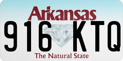 AR license plate 916KTQ
